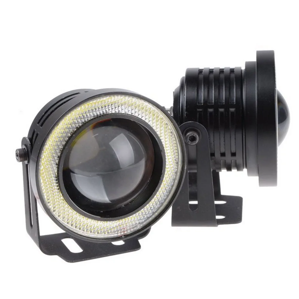2 шт. 89 мм 76 64 Автомобильный COB Angel Eyes Противотуманные фары s светодиодная