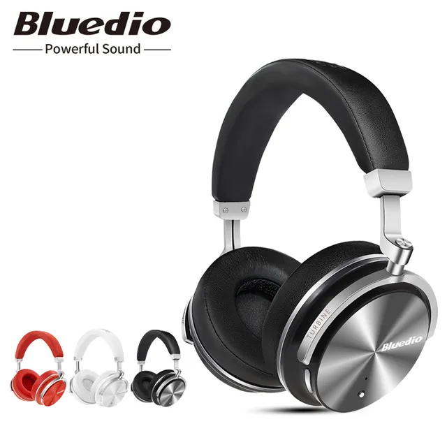 Original Bluedio T4S bluetooth headphones with microphone ANC active noise cancelling wireless headset