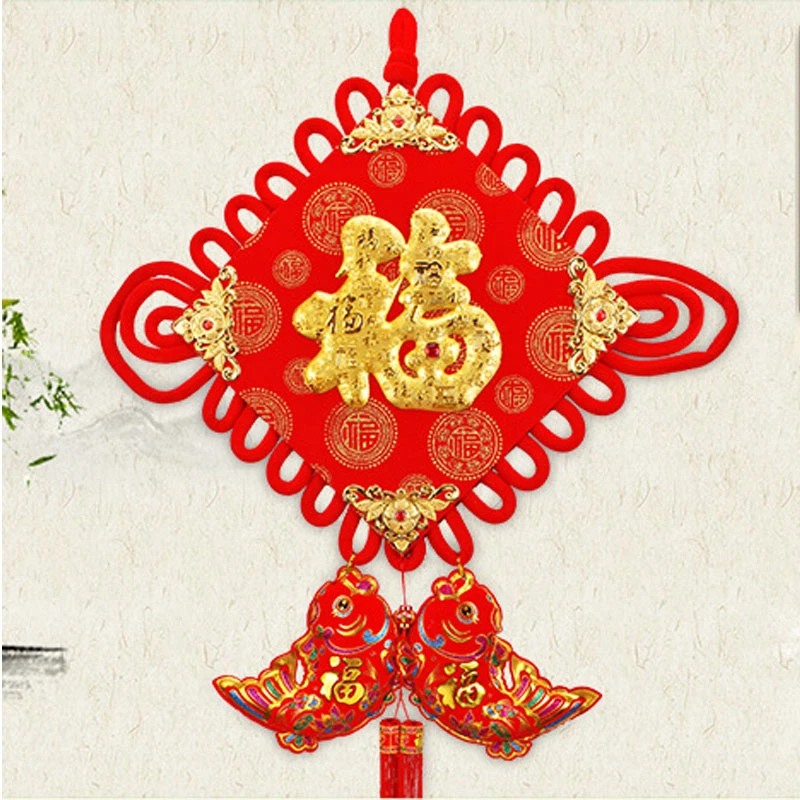 22cm Chinese Knot tassel home decoration festival gift crafts pendant E&F