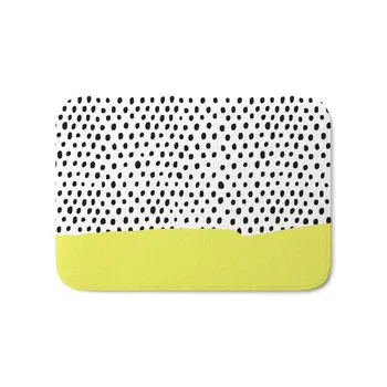 

Polka Dot Rain Dip Bath Mat Carpets Living Room Dust Proof Door Mats Home Decor