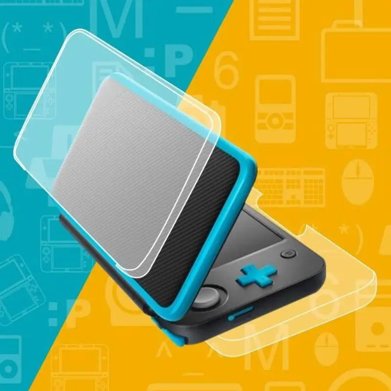 

Crystal Case Protector Cover for New Nintendo 2DS XL Portable Lightweight PC Material Transparent Protector Game Accessories