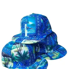 Прохладный Мужская Открытый Запуск Кепки Для мужчин Для женщин шапка с принтом красочные Рисунок Регулируемая бейсбольная шапка Головные уборы Спортивная одежда для улицы