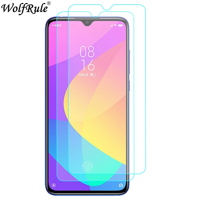 Защита экрана для Xiaomi Mi CC9 стекло твердость 9H закаленное телефона защитная пленка