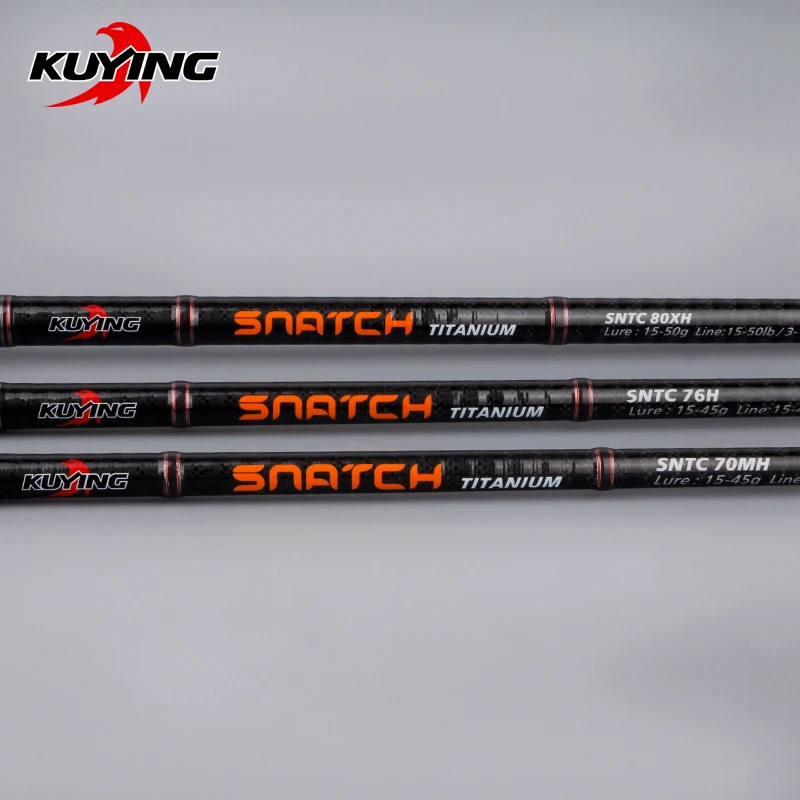 Карбоновая жесткая рыболовная удочка KUYING Snatch 2 1 м 28 трость часть FUJI среднее
