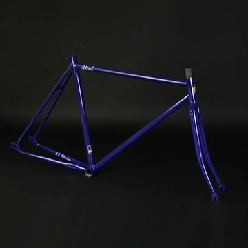 Top single speed Fixed gear bike frame 4130 Chrome molybdenum frame 50 cm 52 cm 54 cm road Bike frame customized color 1