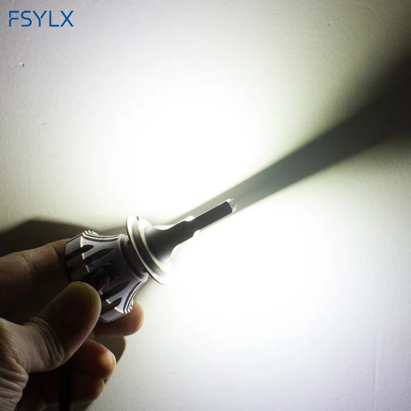FSYLX H7 72 Вт светодиодный фонарь с держателем лампы адаптеры для NISSANbuickVWaudiBMW X5 F20 Jetta Magotan H7 светодиодный фары для автомобиля