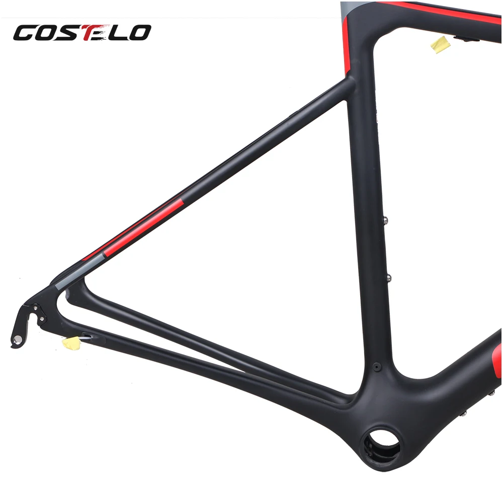 Cheap 2019 disc Costelo Speedmachine1.0 carbon road bike frame cycling frame Costelo bicycle bicicleta frameset seatpost fork headset 17