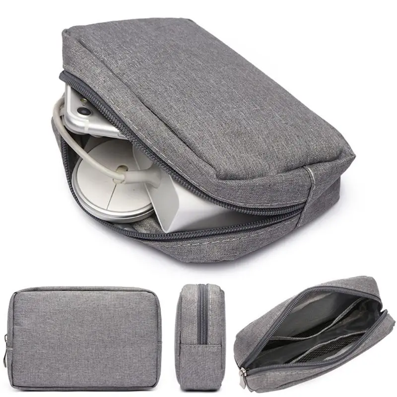 

2019 New Travel Digital Storage Bag Portable USB Charger Cable Earphone Pouch Cosmetic Storage Organizer Case