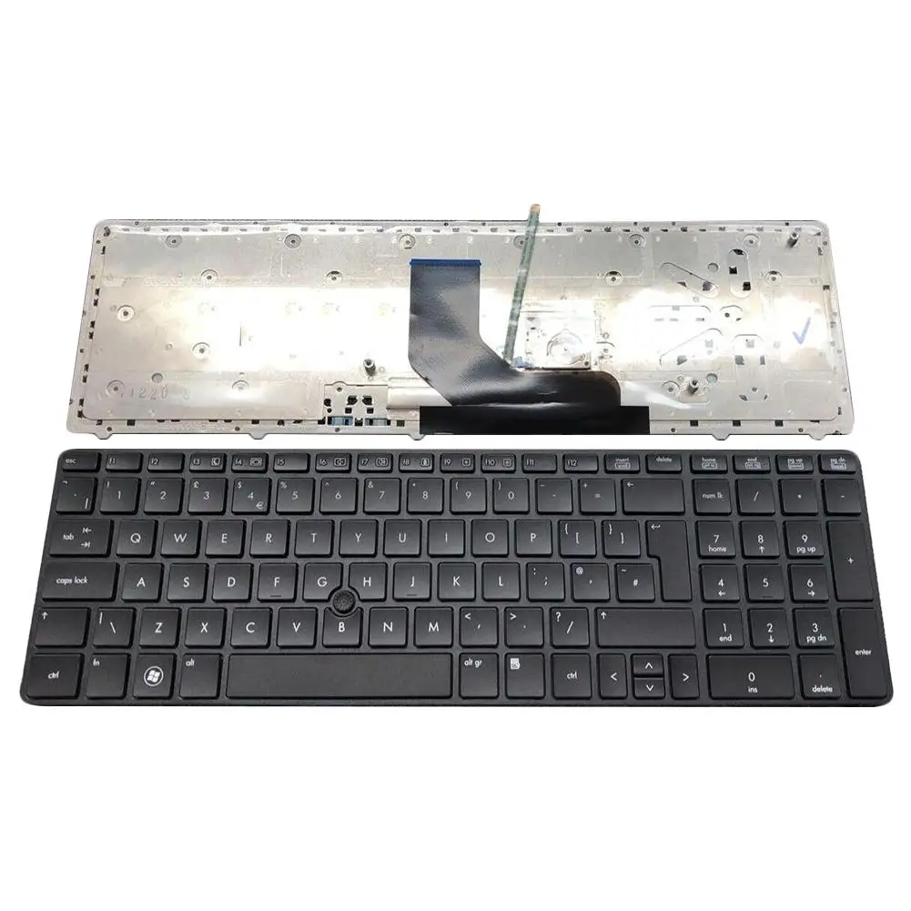 

New UK Layout Laptop Keyboard for HP Probook 6560B/6565B/6570B Elitebook 8560P/8570P