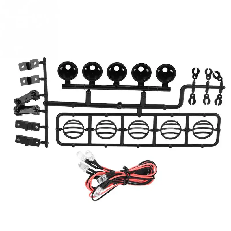 

High Simulation Headlight Lighting Bar LED Lights For HSP / Redcat / D90 / SCX10 1/10 Scale RC Car High Quality RC Accessories