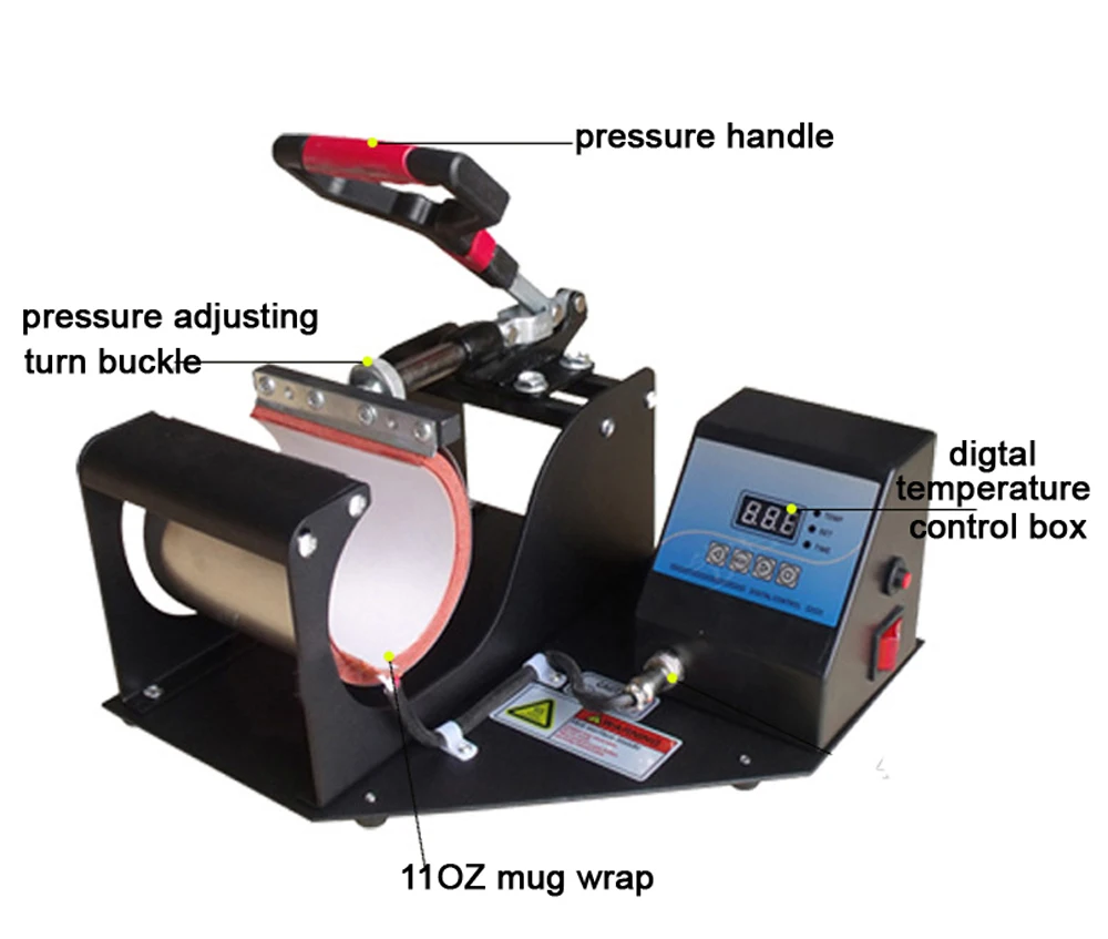 digital mug press machine