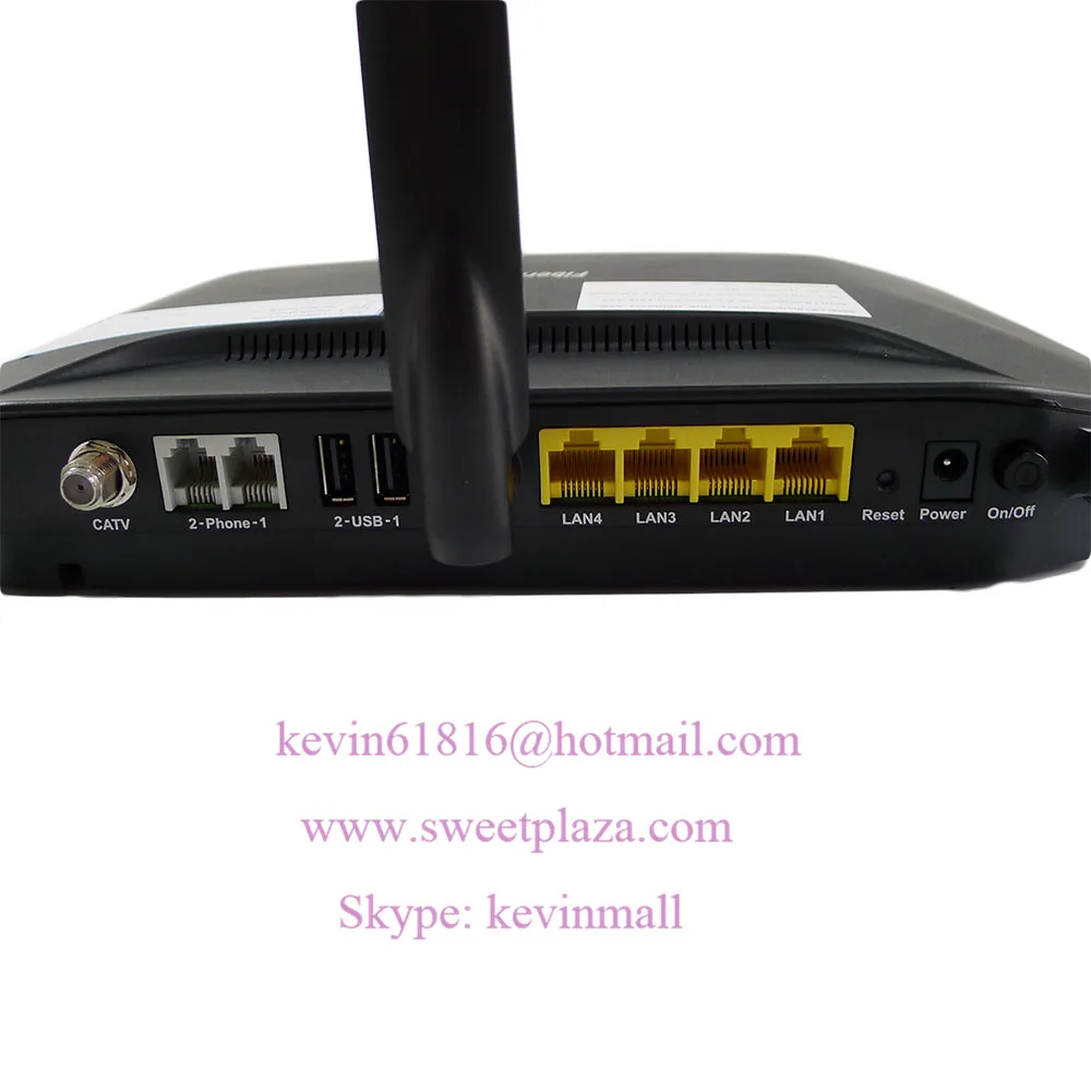 HG268XF GPON ONU с CATV РЧ портом 4GE LAN двухдиапазонная антенна 2,4G и 5G wifi 5dbi