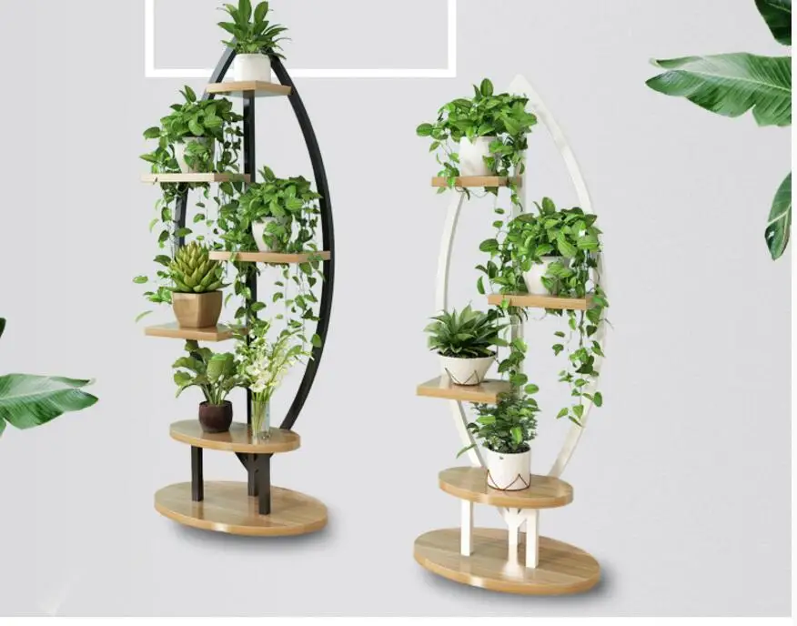 The living room household use pattern rack is multilayer indoor special price buy content rack saves the space indoor balcony de