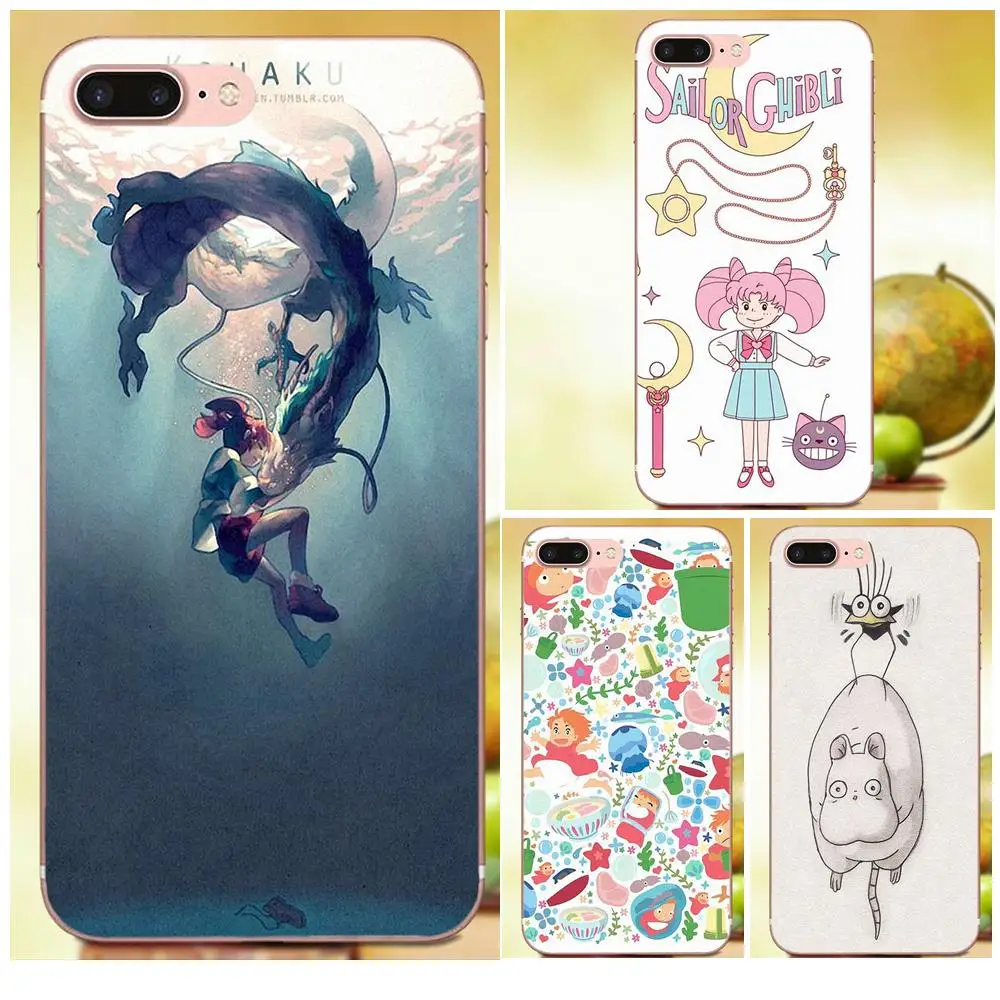 Мягкий чехол для телефона Kawaii Ghibli Doodle Galaxy J1 J2 J3 J330 J4 J5 J6 J7 J730 J8 2015 2016 2017 2018 mini Pro |
