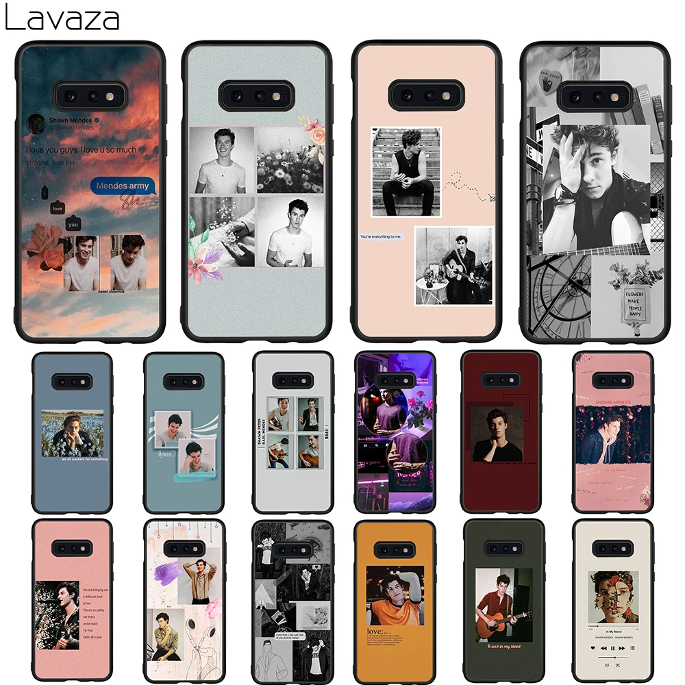 Мягкий чехол Lavaza Shawn Mendes для Galaxy A3 A5 2016 2017 A6 plus A7 A8 A9 J6 2018 A10 30 40 50 70 |