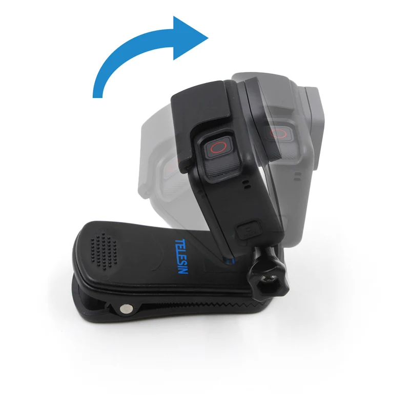 Backpack Clip Clamp Mount 360 Degree Rotary Hat Belt Clip For GoPro Hero 6 5 4 3 2 Xiaomi Yi 1 4K SJCAM Action Camera Accessories (14)