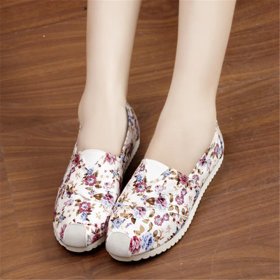 40 OFF Spring autumn shoes sweet flowers canvas casual shoes women
