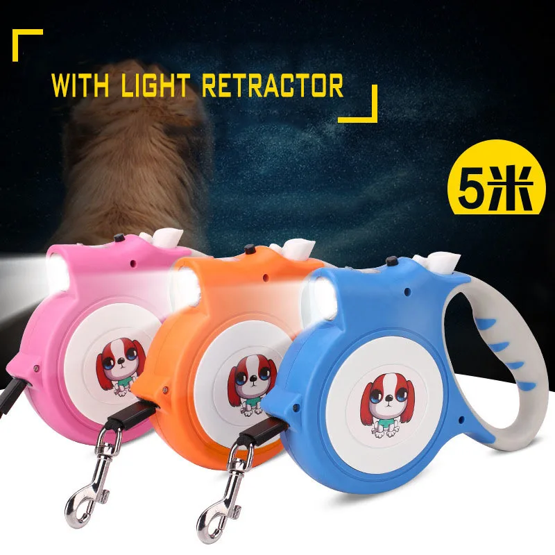 Buy KIMHOME PET Led Lights Automatic Retractable Dog