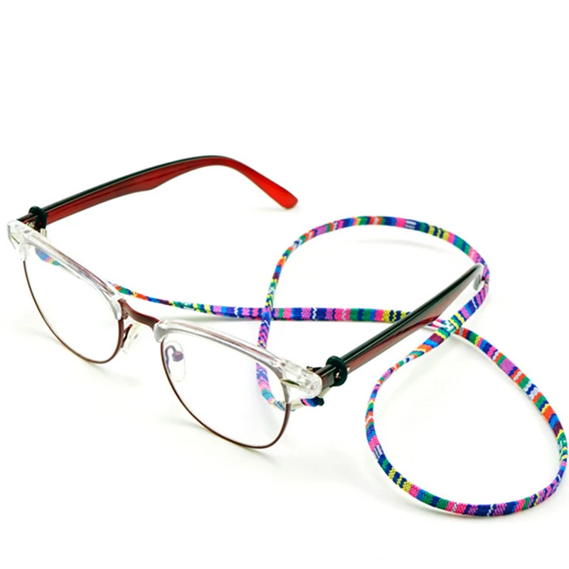 Retro eyeglass font b sunglasses b font cotton neck string cord retainer strap eyewear lanyard holder