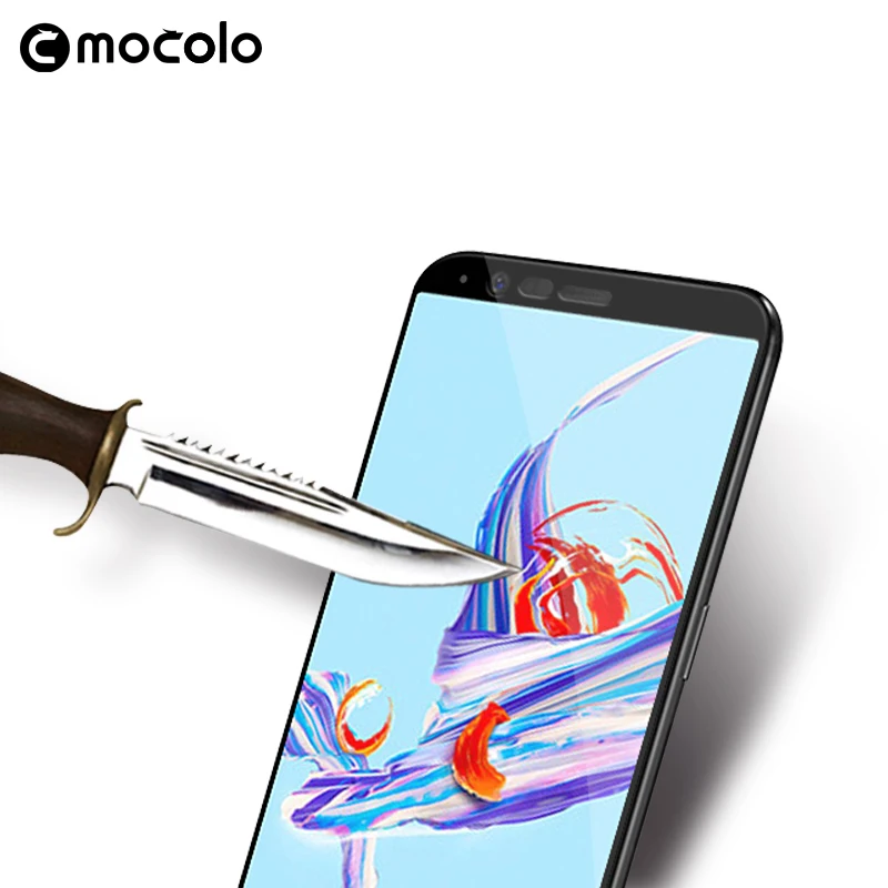 Mocolo для oneplus 5 T закаленное стекло Premium Стекло для один плюс 5 т 2.5D Arc изогнутые защиты полное покрытие Экран протектор oneplus 5 т