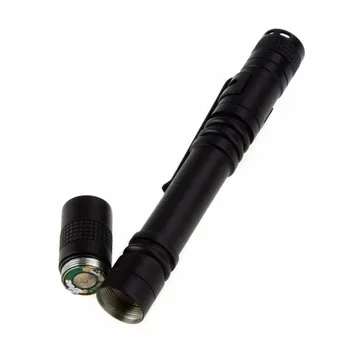 

1200LM Mini LED Flashlight Penlight 2 x AAA XPE-R3 LED 1200LM Lamp Clip Mini Penlight Flashlight Torch Portable Mini Torch
