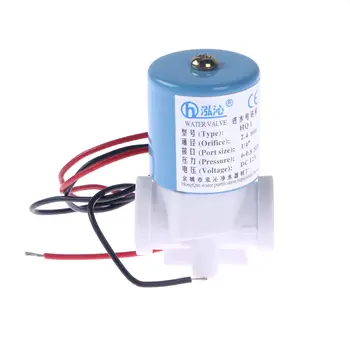 

DC12V G 1/4" Electric Solenoid Valve N/C Feed For RO Water Air Quick Connector