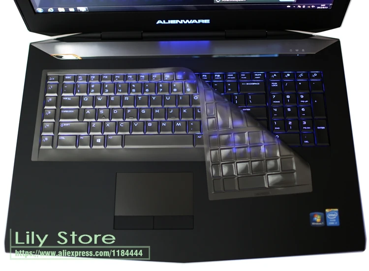 ALW17D-4748 Keyboard Skin Cover Protector for Dell Alienware 17 ALW17D-2748 