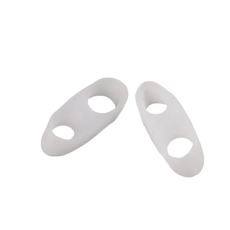 2pcs=1pair Hallux Valgus Silicone Corrector Gel Foot Care Toe Separator Little Finger Protector Bunion Straightener Pedicure