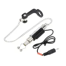 Fishing Bite Bell LED Illuminated Indicator Carp Fishing Alarm Chain Hanger Fishing Swinger Indicator Fishing Tackle Tool