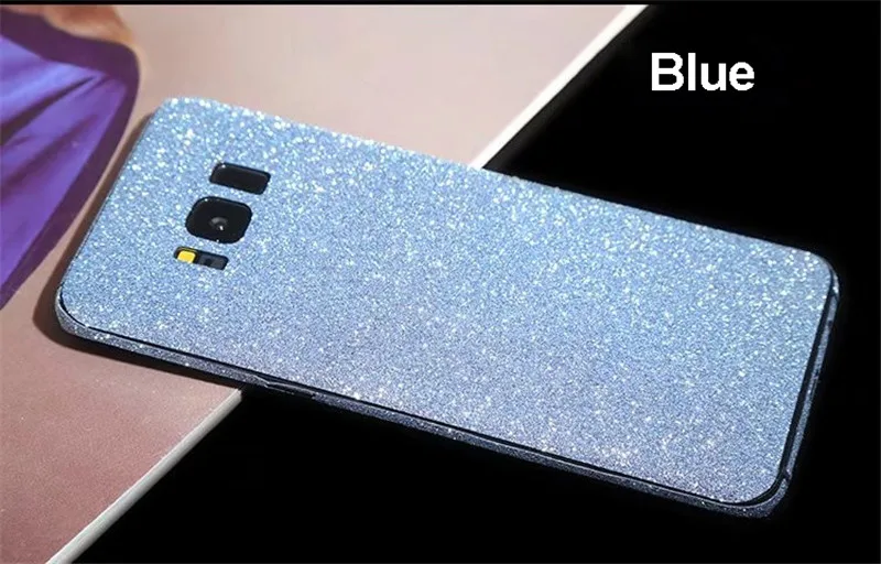 Блестящий чехол для телефона samsung Galaxy S9 Plus, защитная пленка, блестящая наклейка s для Galaxy S9 S9 Plus