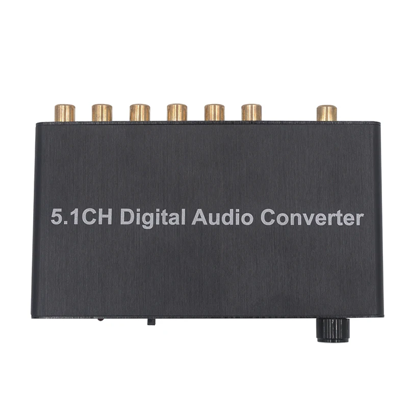 Kebidu 5.1CH цифровой аудио преобразователь декодер AY77 SPDIF коаксиальный к RCA DTS AC3 5 1