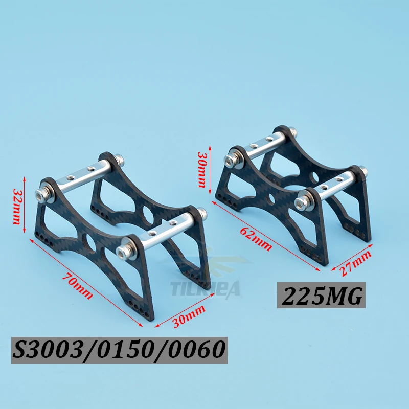 CNC Aluminum Side Mount Standard Servo Tray Stand Mount For S3003 RC Boat CNC Aluminum Side Mount Standard Servo Tray Stand Mount For S3003 RC Boat