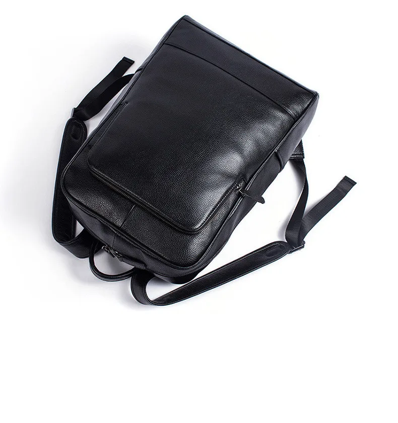 genuine leather men backpack (11)