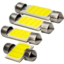 31 мм 36 мм 39 мм 41 мм гирлянда 12 чипов COB светодиодный светильник C5W C10W автомобильный купольный светильник авто внутренняя карта крыша лампа для чтения DC12V белый цвет