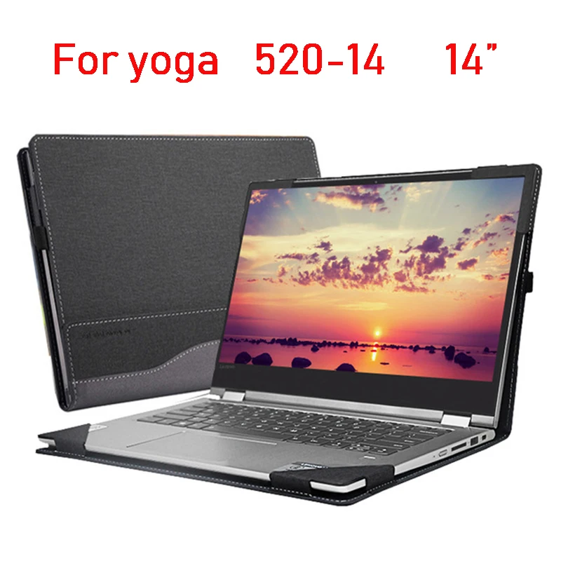 

Case For Lenovo Yoga 520 14 Inch 520-14 520-14IKB Laptop Sleeve Detachable Notebook Cover Bag Protective Skin Stylus Gifts