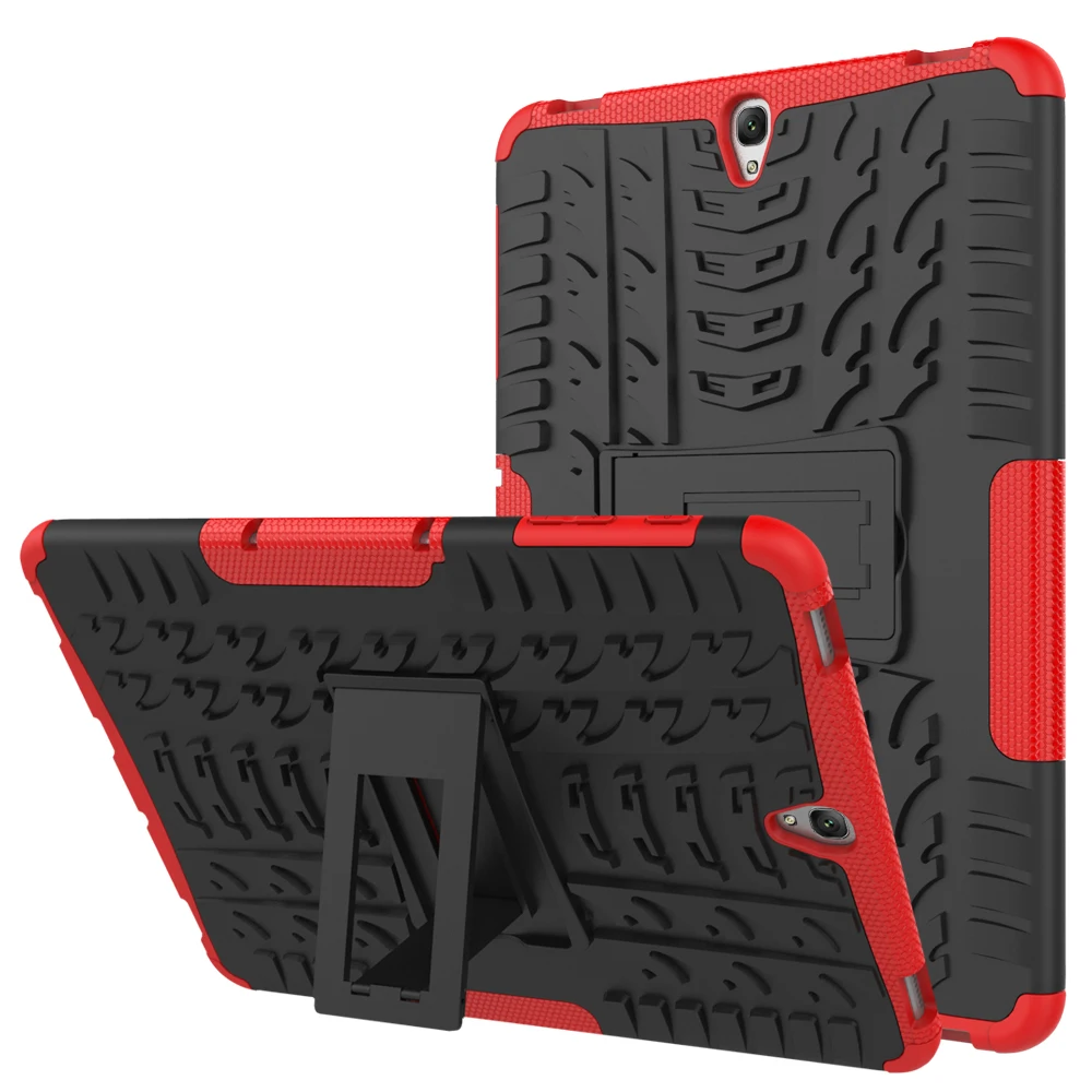 

New Hyun Pattern 2 in 1 TPU + PC Combine Protective Cover Kickstand Case For Samsung Galaxy Tab S3 9.7 T820 T825 SM-T820 SM-T825