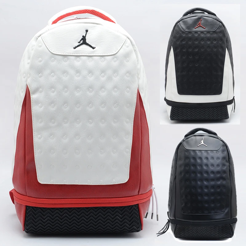 Nike Ari Jordan bolsa de senderismo de gran capacidad bolsa de entrenamiento bolsa de escuela de moda AJ11 - 2