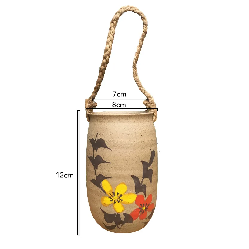 Ceramic hanging bucket-size