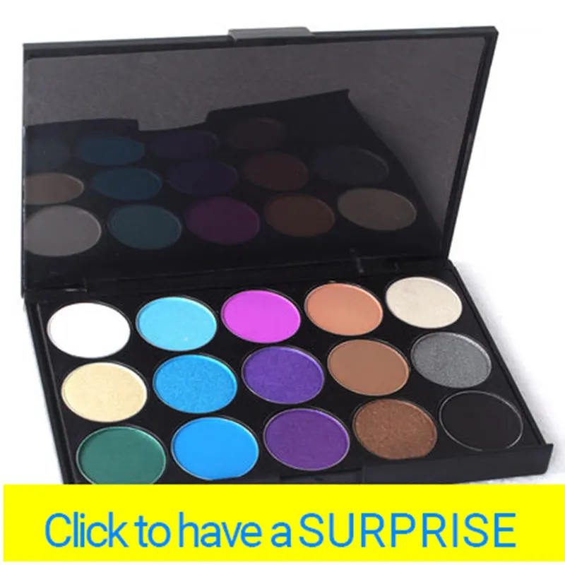 pop feel 15 color eyeshadow pallette matte eyeshadow ...