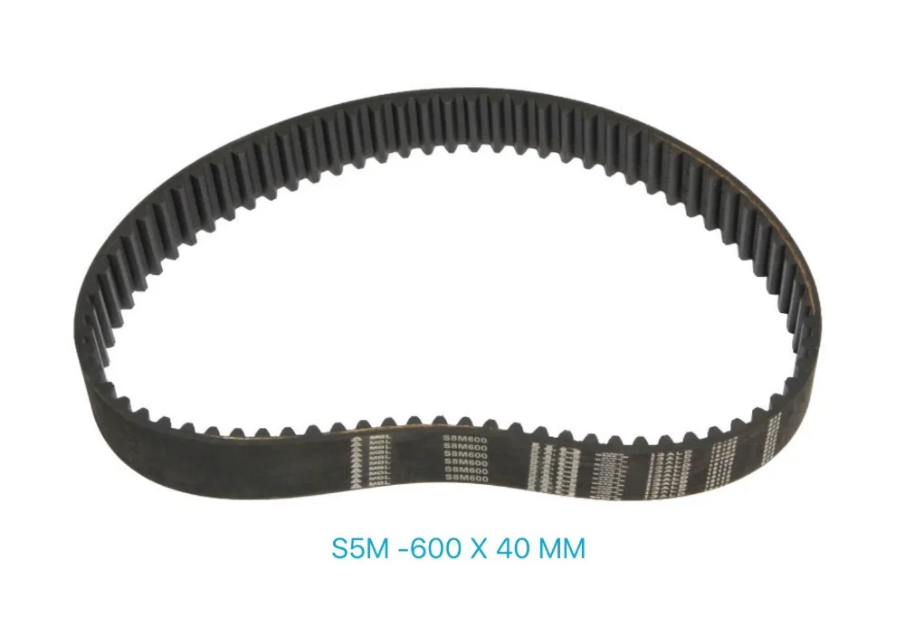 

TAJIMA EMBROIDERY HIGH-SPEED MACHINE PARTS TIMMING BELT STD 600-S5M 40MM / 50M
