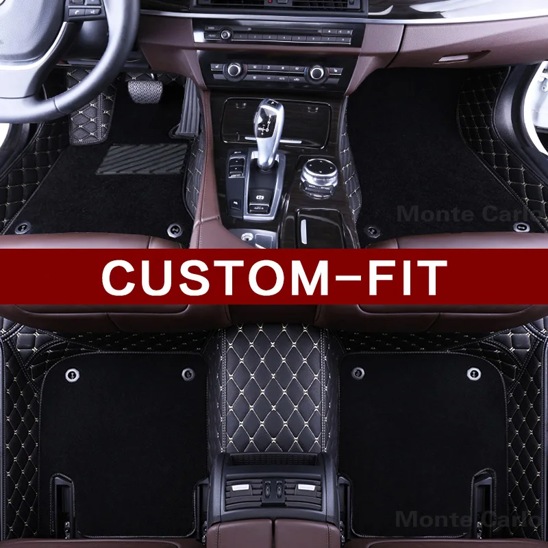 Custom fit car floor mats for Infiniti Z62 QX56 QX80 3D car styling