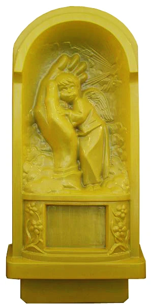 

Plastic molds for concrete Children MONUMENT on the grave, Memorial monument Concrete, Granite Stone Tiles ABS Plastic