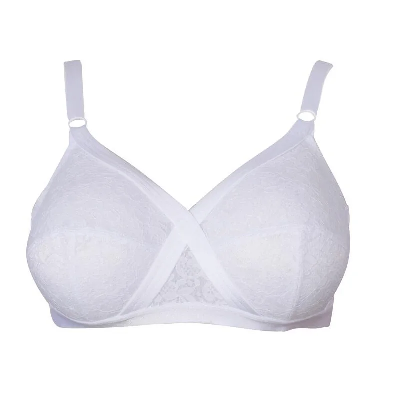 Wire Free Minimizer Women Vest Bra Underwire Brassieres D E F Cup Plus