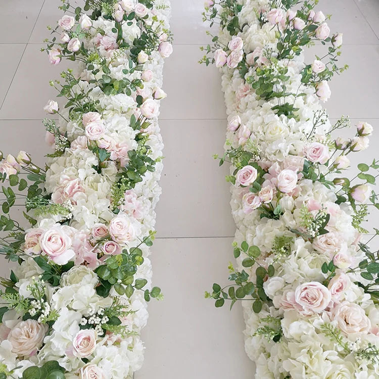 DIY свадебный цветок, украшение стен, шелковые пионы, розы, искусственные цветы, декор в ряд, Т-станция, свадебная железная АРКА, фон