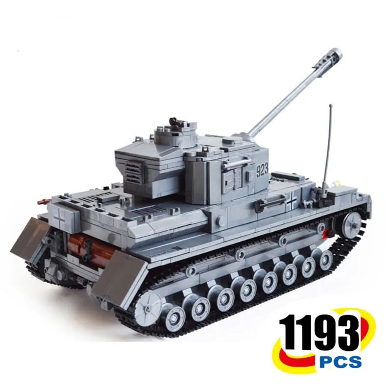 

Century Military Ww2 German Panzer Iv F2 Tank 3d Model Cannon Panzerkampfwagen 923 Building Blocks Kazi Ky82010 Toy For Kid