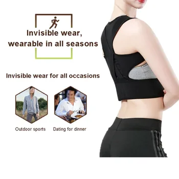 Back Posture Corrector Adult Children Adjustable Back Support Belt Brace Humpback Corrector Orthopedic Back Belt Brace Health Ca