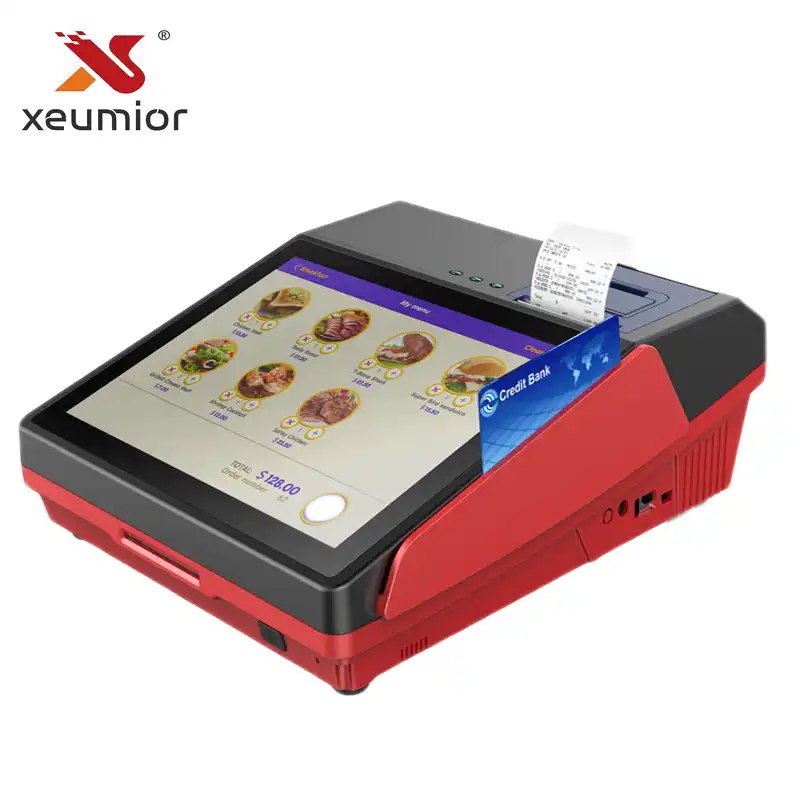 card reader and receipt printer