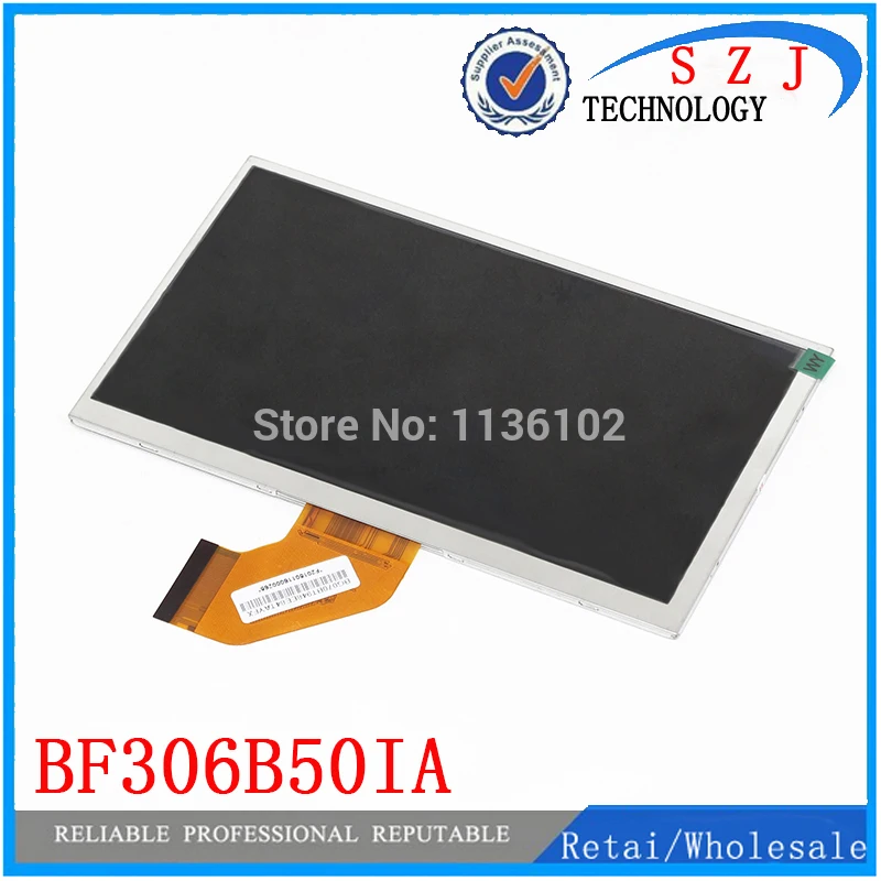 

Original 7'' inch tablet pc LCD display BF306B50IA QC750B4-50 LCD screen Sensor digitizer  Replacement Free shipping