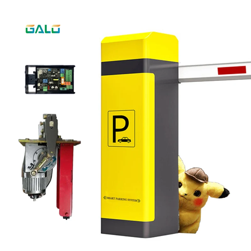 

Newest Arm Boom Barrier Inverter Motor Barrier Gate system engine with hindrance rebound function