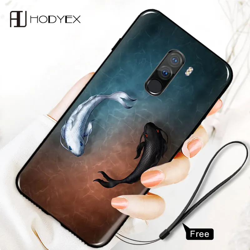 For Xiaomi Pocophone F1 Case Printed Silicone Soft TPU Phone Cases Poco Global Version F 1 Funda |